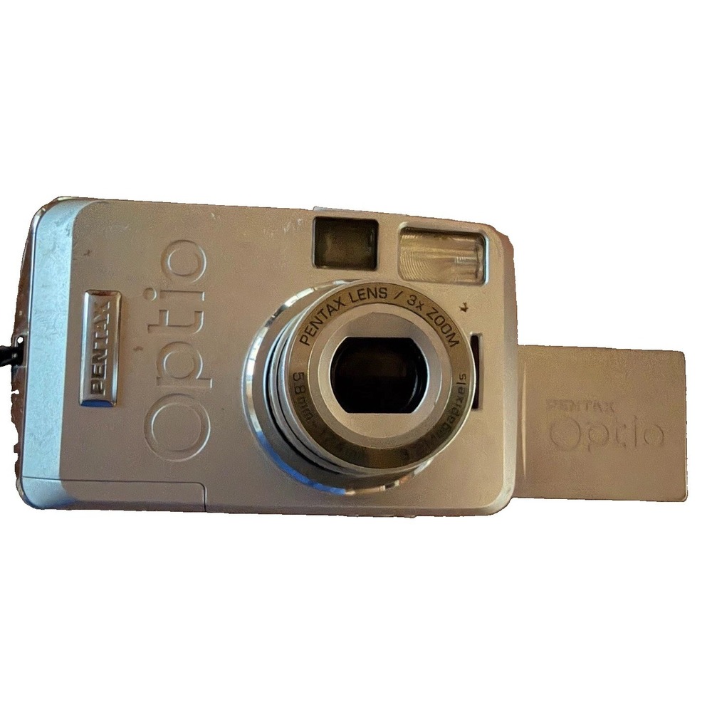 Pentax Optio 33LF 3.2MP Digital Camera Silver, Tested